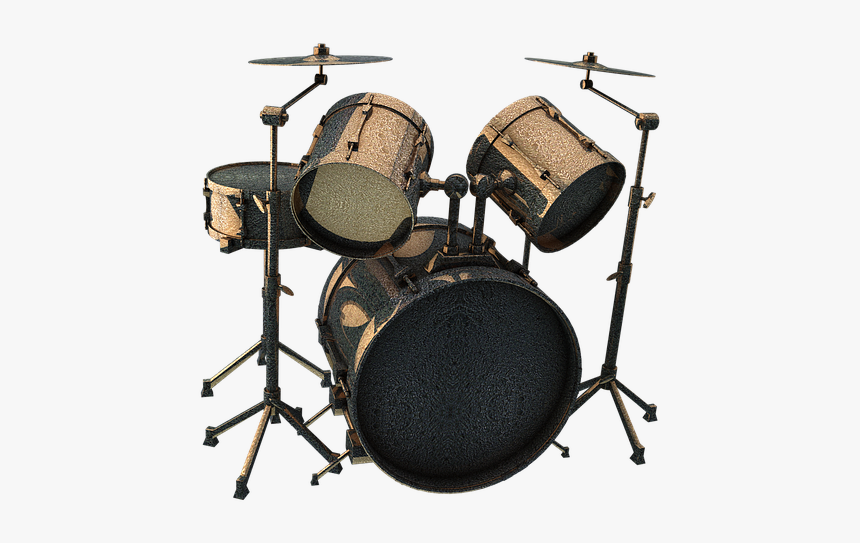 Drums, Drummer, Instrument, Band, Percussions, HD Png Download