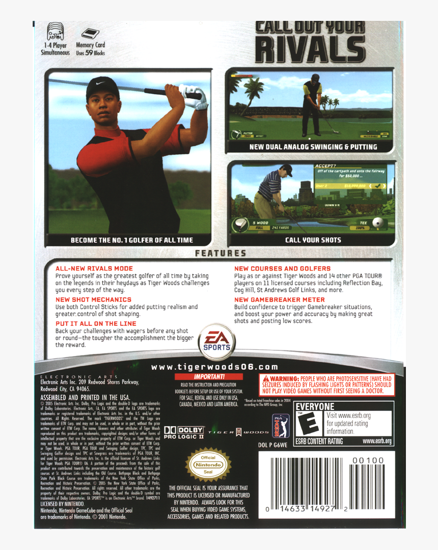 Tiger Woods Png, Transparent Png