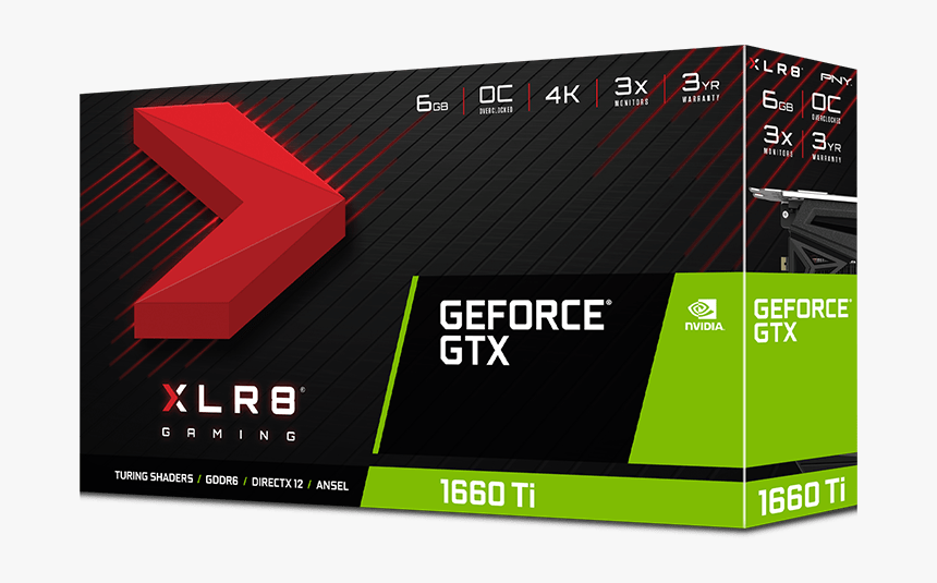 Pny Announces Nvidia Geforce Gtx 1660 Ti 6gb Graphics, HD Png Download