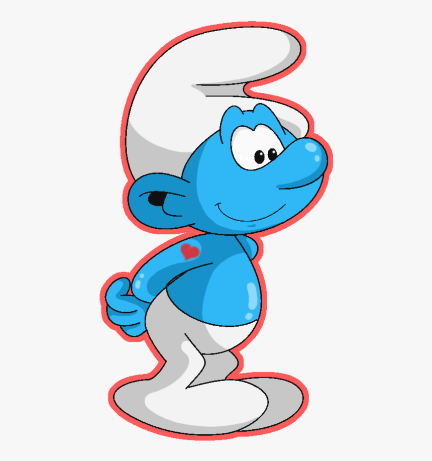 #mq #smurf #smurfs #blue, HD Png Download
