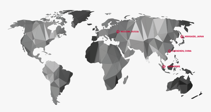 World Map Totachi Address1, HD Png Download