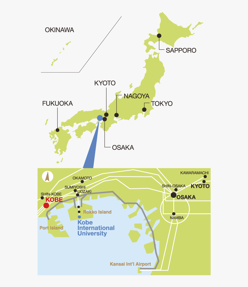 Japan Map Png, Transparent Png