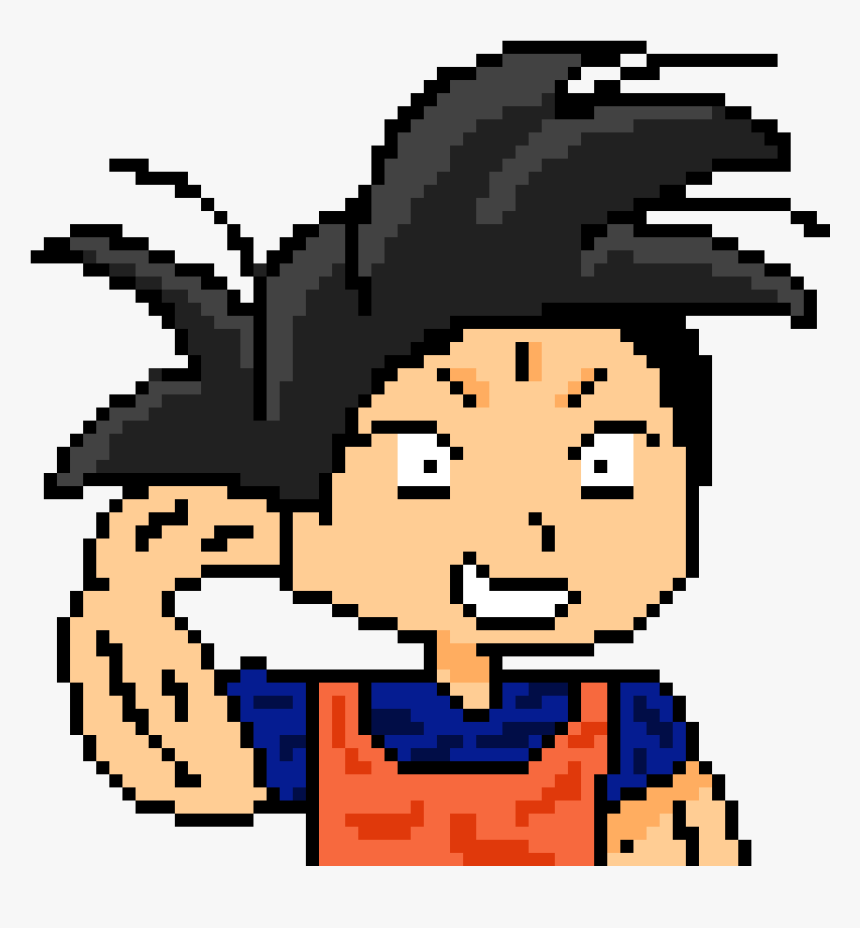 Goku Face Png, Transparent Png