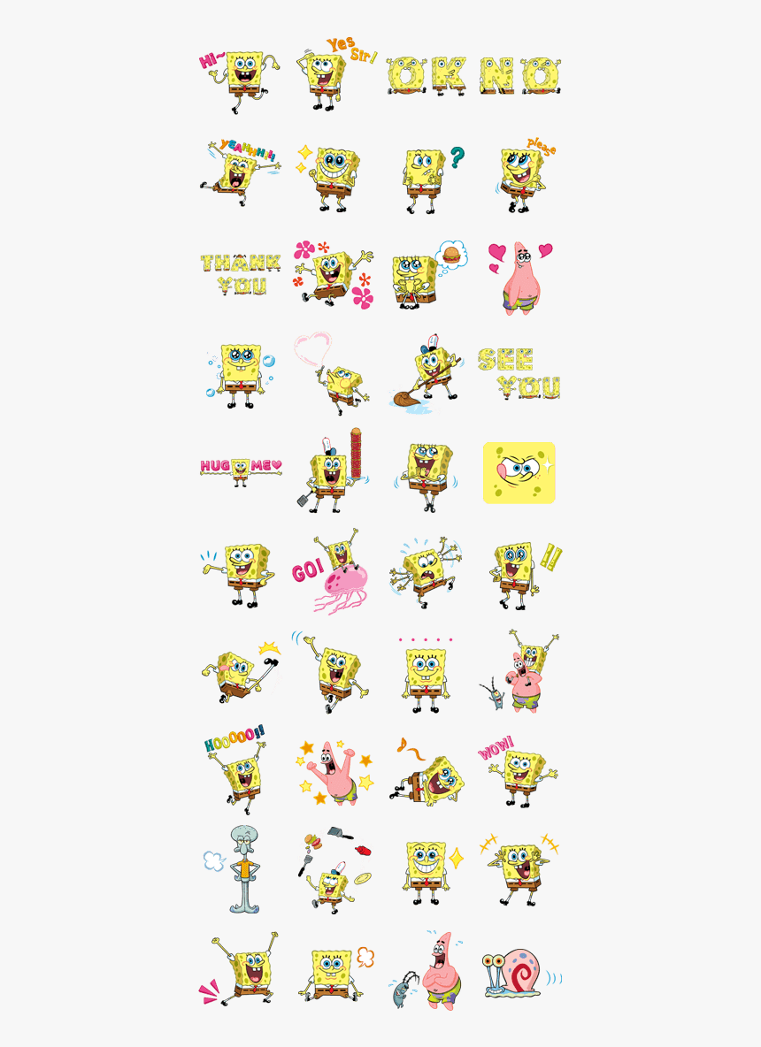 Spongebob Squarepants Png, Transparent Png