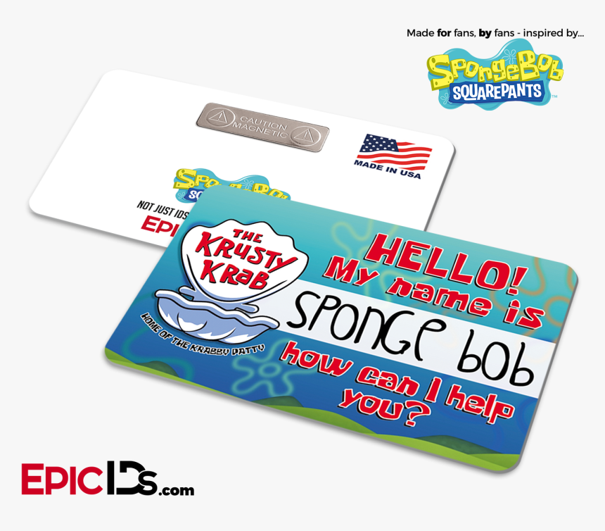 Spongebob Squarepants Inspired Krusty Krab Spongebob, HD Png Download