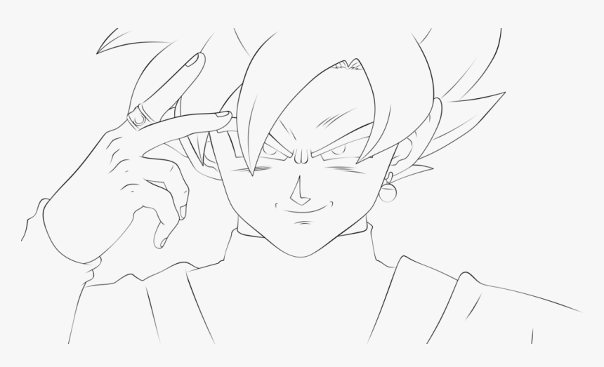 Goku Face Png, Transparent Png