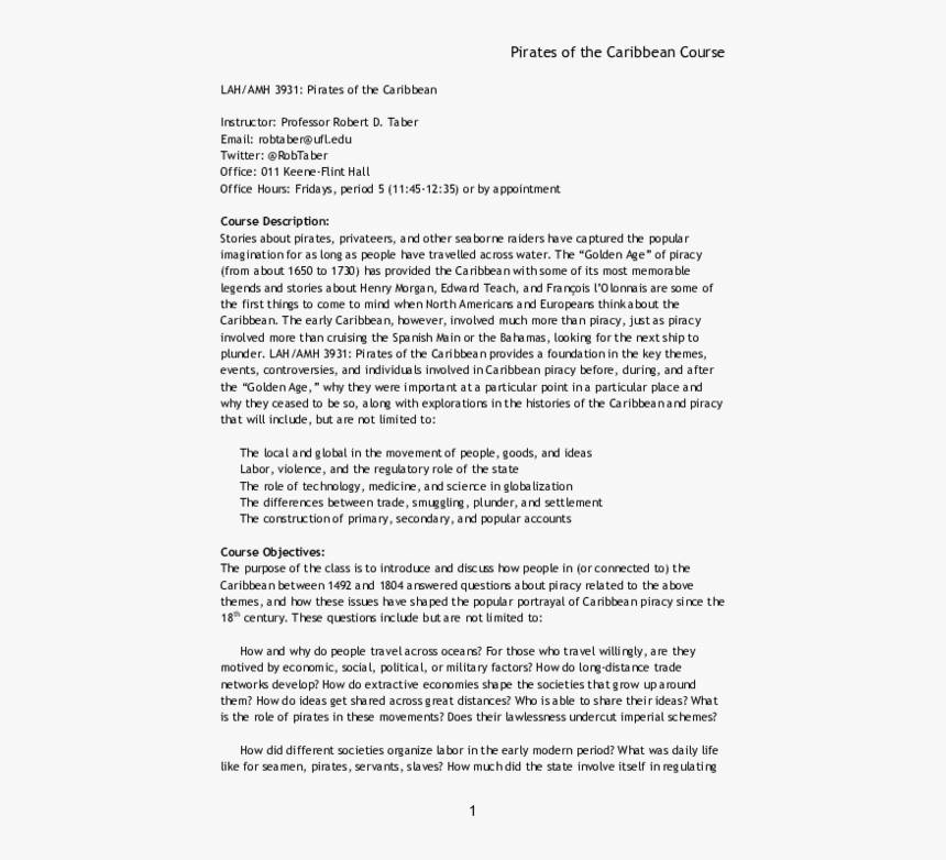 Pirates Of The Caribbean Png, Transparent Png