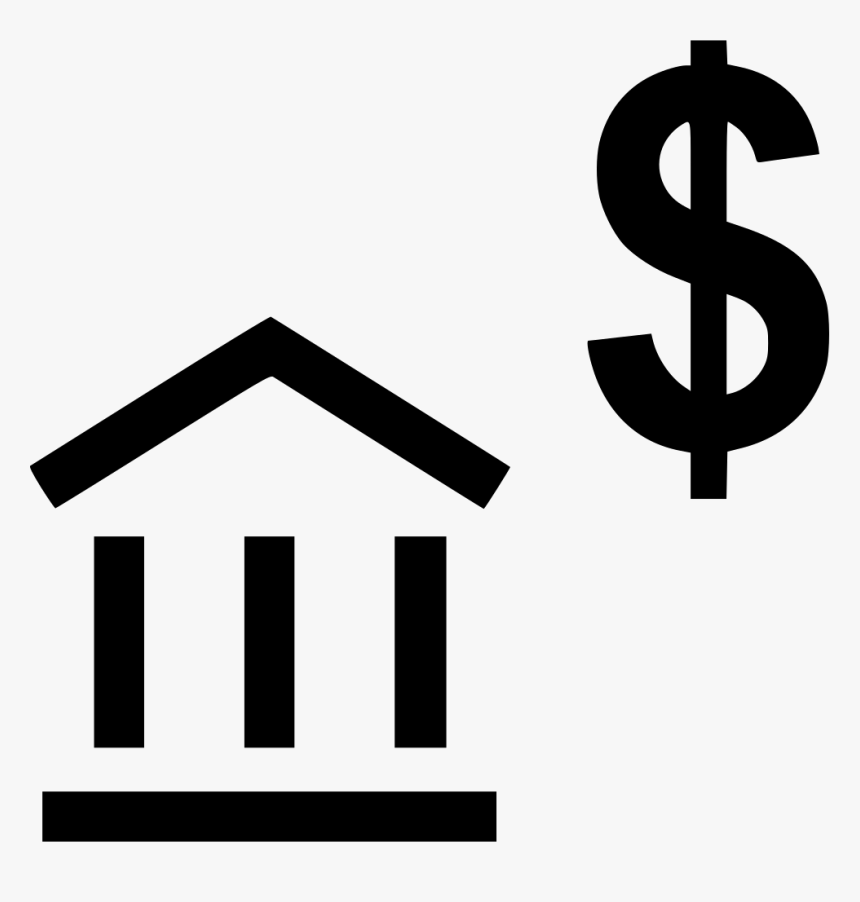 Dollar Icon Bank, HD Png Download