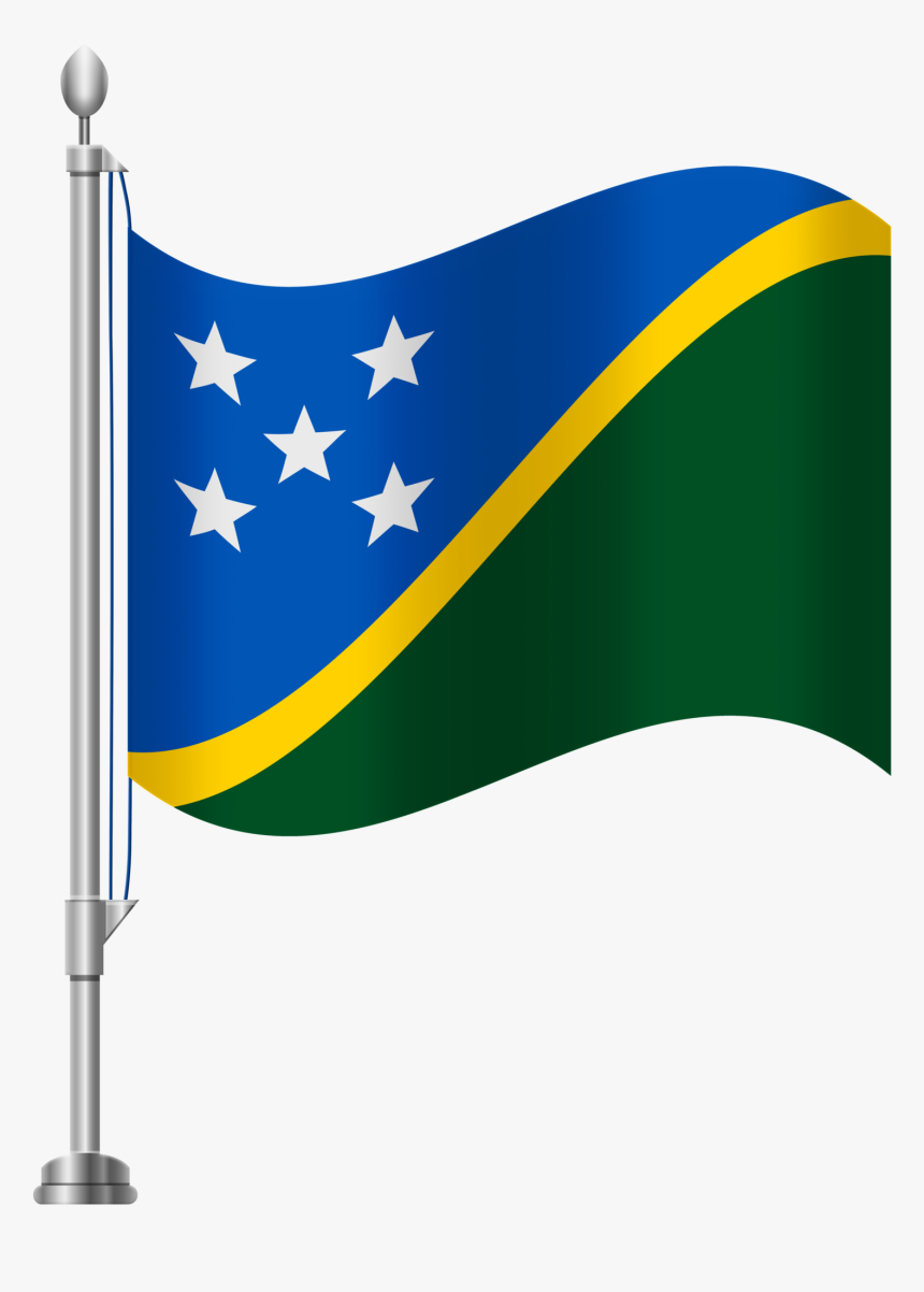 Solomon Islands Flag Png Clip Art, Transparent Png