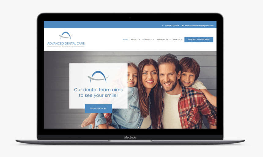 Charley Grey Web Design Client Advanced Dental Care, HD Png Download