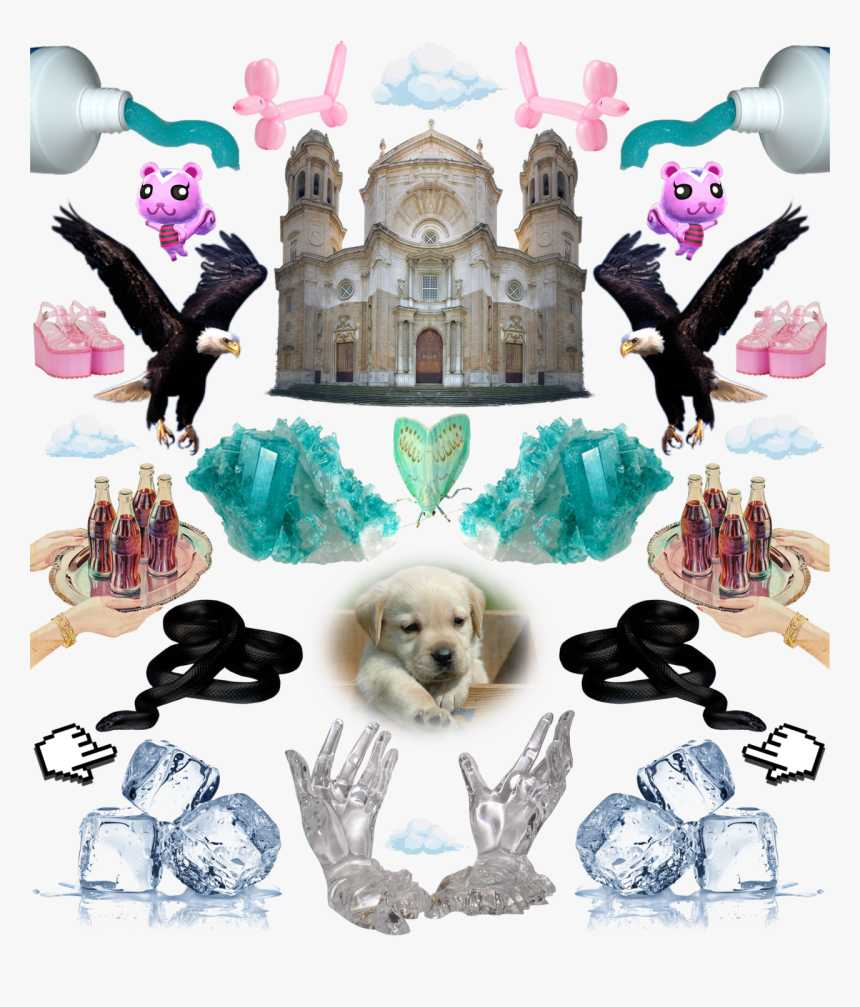 Tumblr Png Collage, Transparent Png