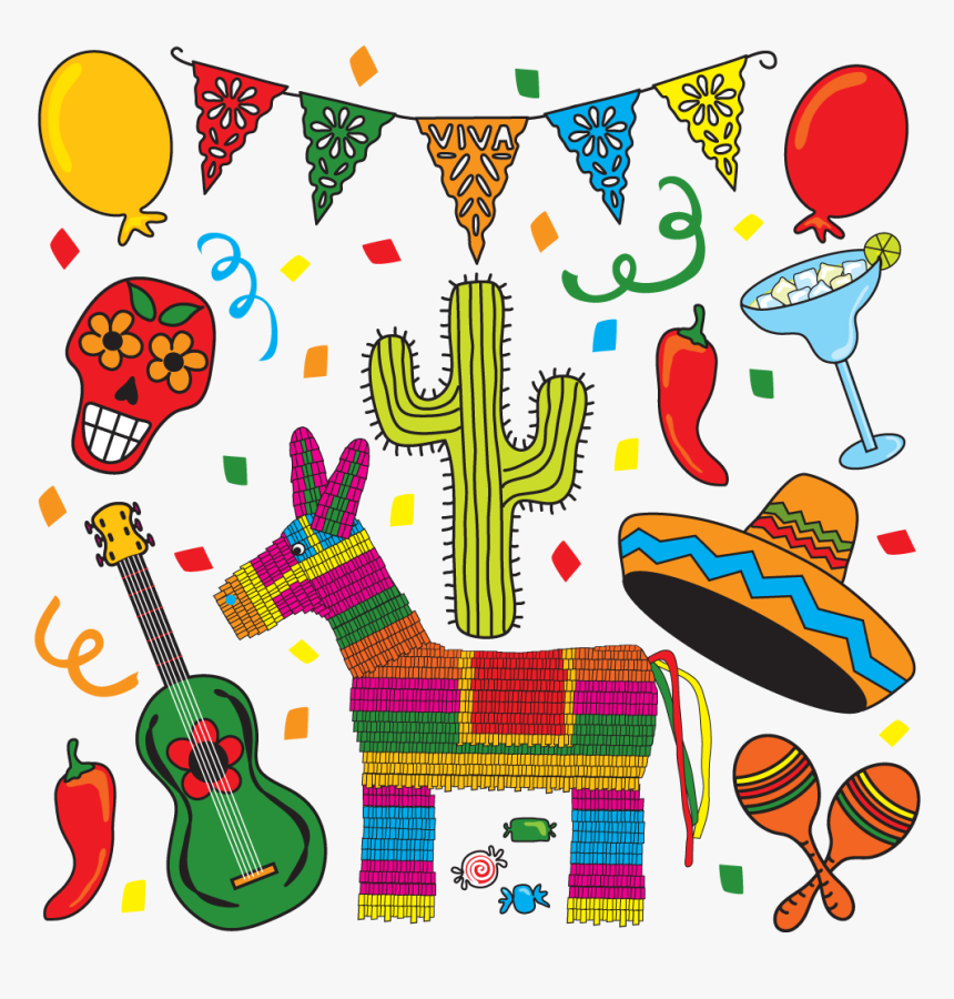Clip Art Mexican Party Ideas - Mexican Clipart, HD Png Download