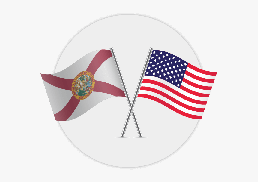 Location Map - American And Texas Flag Crossing, HD Png Download