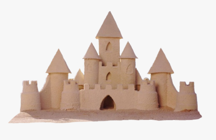 Castle Sand Freetoedit Scsandcastle Sandcastle - Maison Sur Le Sable, HD Png Download