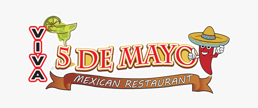 5 De Mayo Mexican Restaurant Logo - Cartoon, HD Png Download