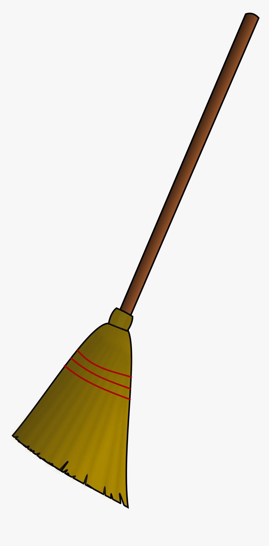 Witch On A Broomstick Clipart - Clipart Broom Clipart Walis Tambo, HD Png Download