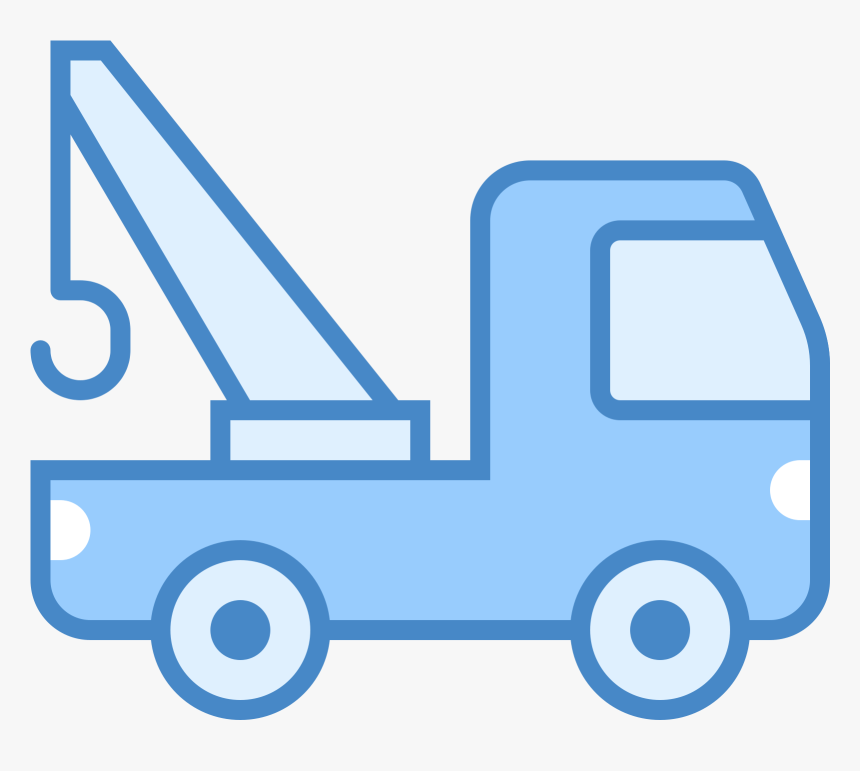 Truck Towing Icon Png Clipart , Png Download - Tow Truck Blue Icon, Transparent Png