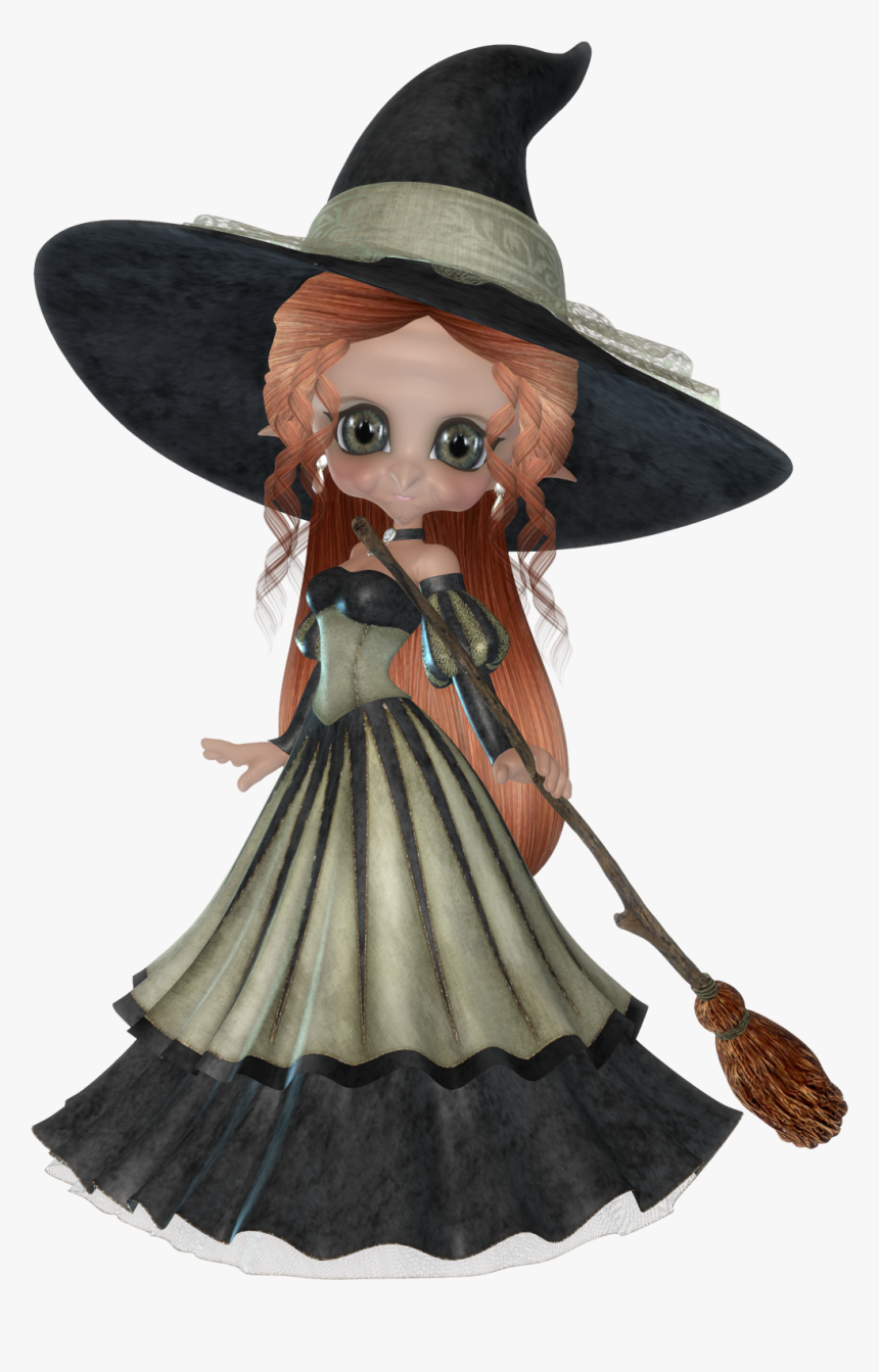 Witch Png Image - Cookies Dolls Halloween Png, Transparent Png