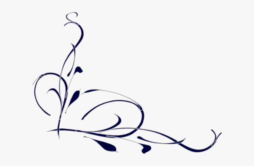 Swirls Clipart - Clipart Swirls Wedding Design, HD Png Download