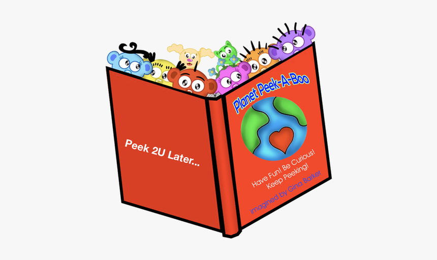 Planet Out Of Book Peeking Out - Graphic Design, HD Png Download