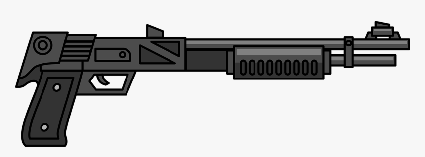 Gun Rifle War Free Photo - Shotgun Clipart Png, Transparent Png