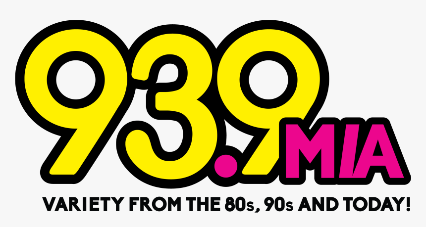 19 80s Vector Art Huge Freebie Download For Powerpoint - 93.9 Wmia Logo, HD Png Download