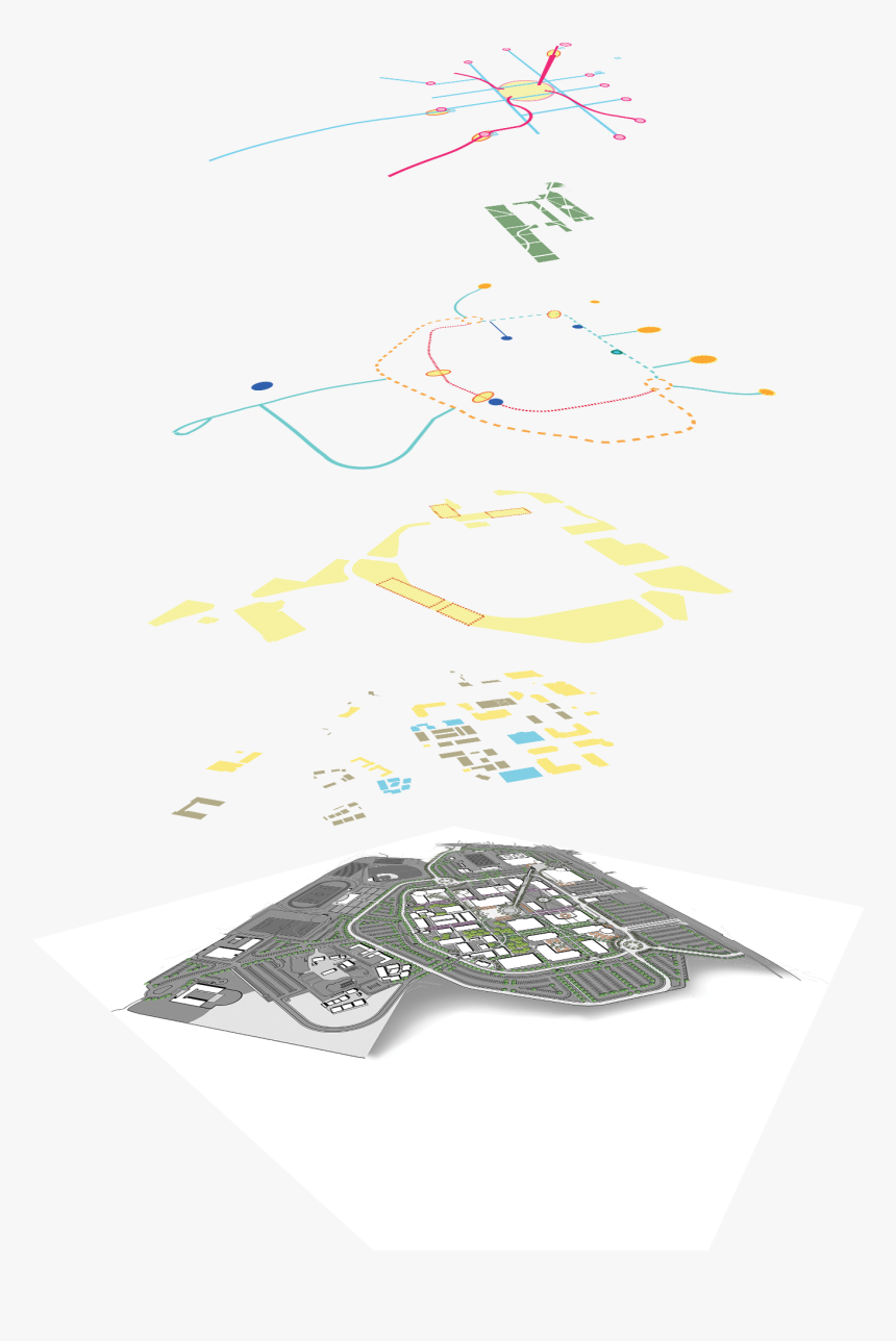 Stacking Diagram - Vision - Illustration, HD Png Download