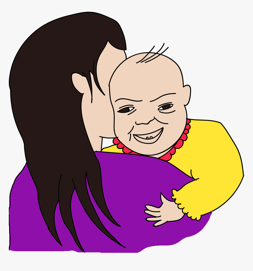 Health Concerns In Those Individuals With Down Syndrome - Girl, HD Png Download