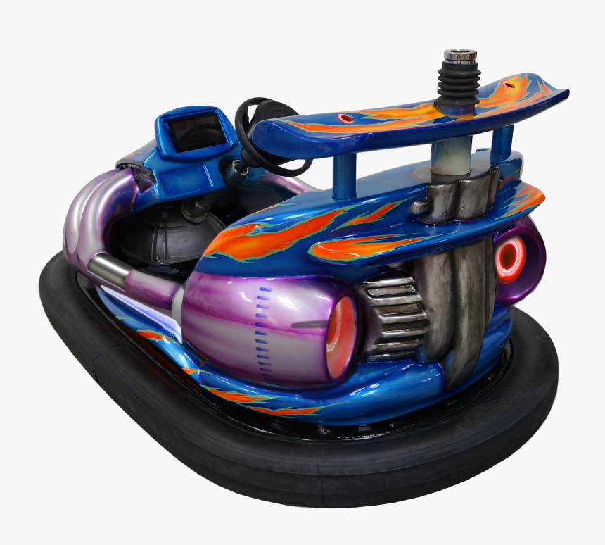 Bumper Car - Hot Rod - Back, HD Png Download