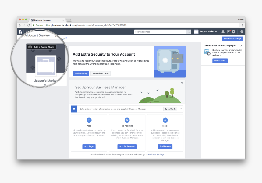 Bm Main 1 - Business Manager In Facebook, HD Png Download