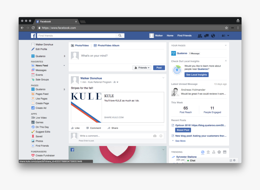 Facebook Referral Kule Referral Program - Referral Ads On Facebook, HD Png Download
