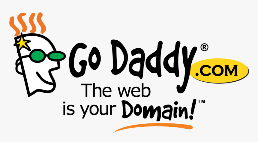 Godaddy Com Logo Vector - Go Daddy, HD Png Download
