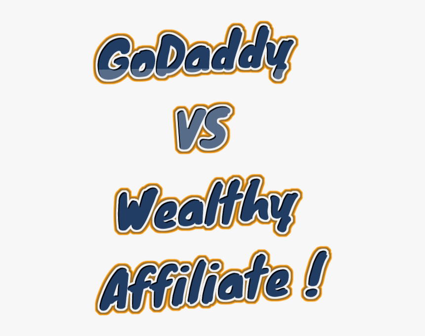 Godaddy Vs Wealthy Affiliate 2018facts, HD Png Download