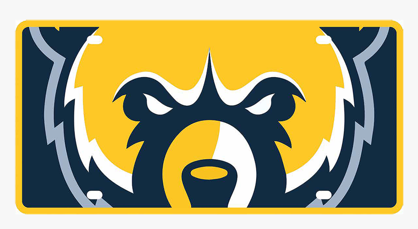 Tmu Mega Bear License Plate, HD Png Download