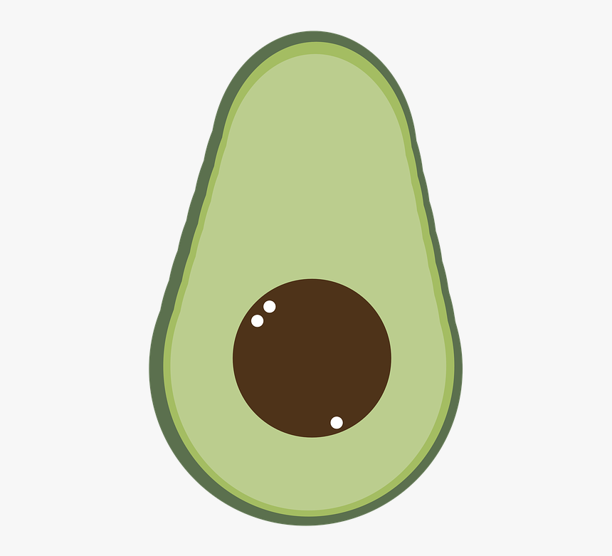 Aguacate, Fresco, Verde, Madura, Saludable - Circle, HD Png Download