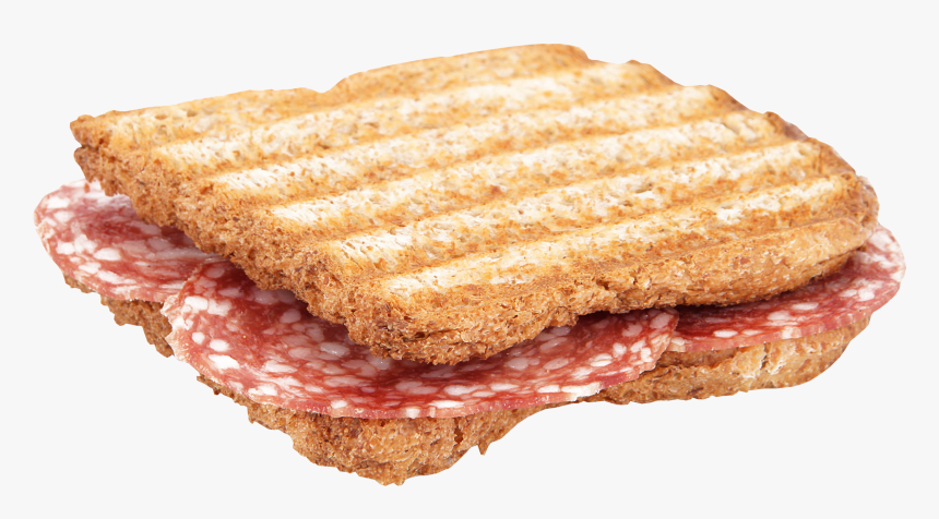 Sandwich Salami Png, Transparent Png