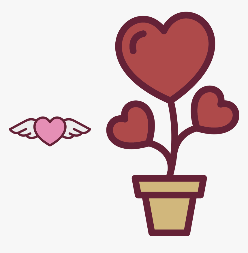 Heart Flower Icon Flor De Coracao Png Transparent Png Transparent Png Image Pngitem
