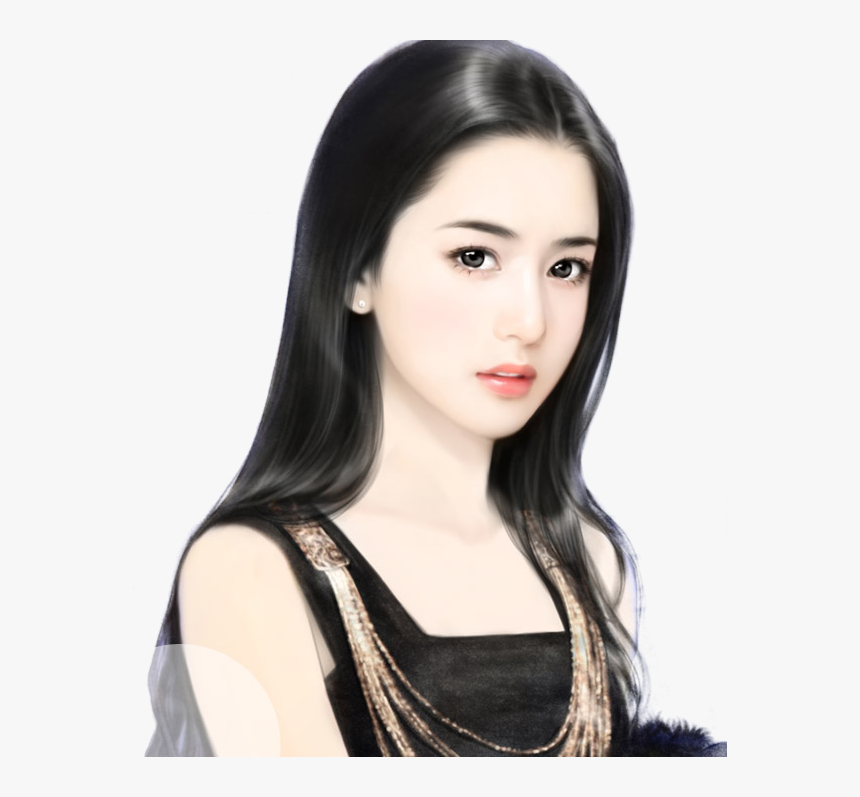 Clip Art Pinterest Art How - Asian Art Drawing Girl, HD Png Download