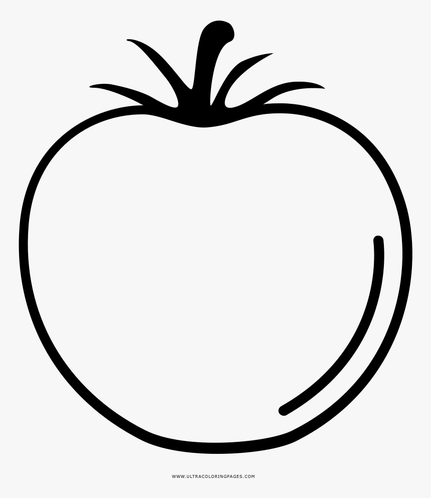 Coloring Pages Larsonporscheaudiblog Important Tomato - Desenhos De Um Tomates, HD Png Download