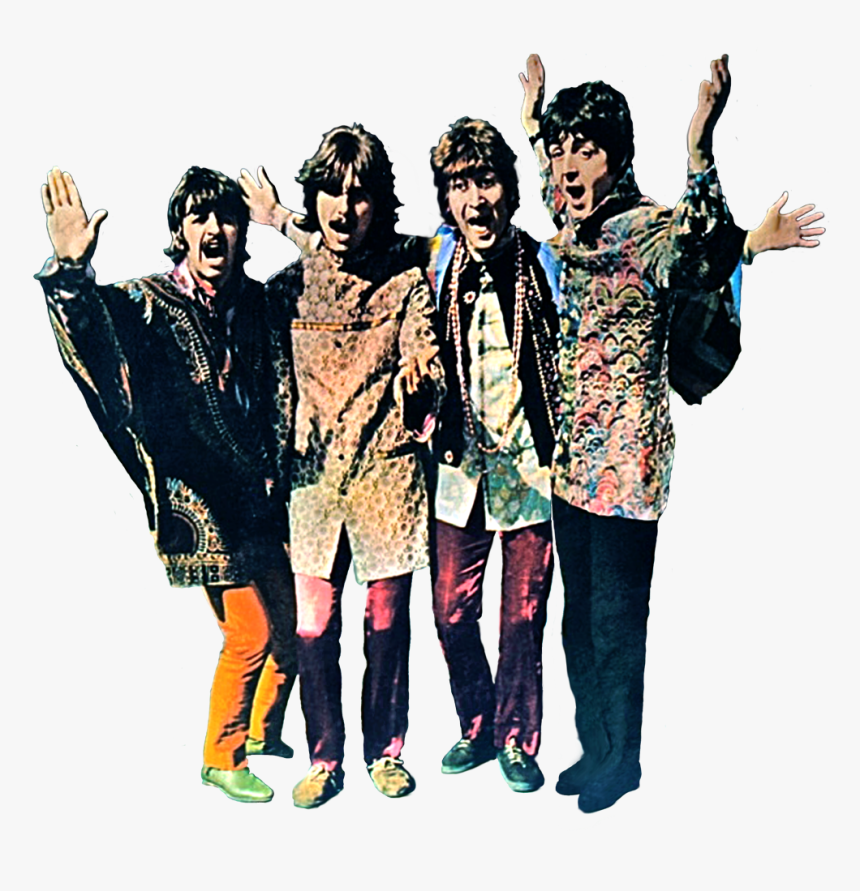 Beatles We Are The Walrus Cutouts Png Beatles Transparent - Beatles Movies Magical Mystery Tour, Png Download