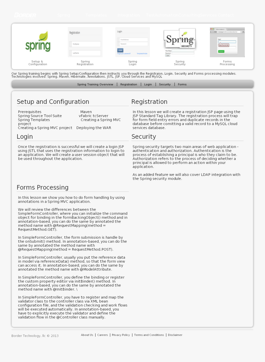 Border Technology Competitors, Revenue And Employees - Spring Framework, HD Png Download