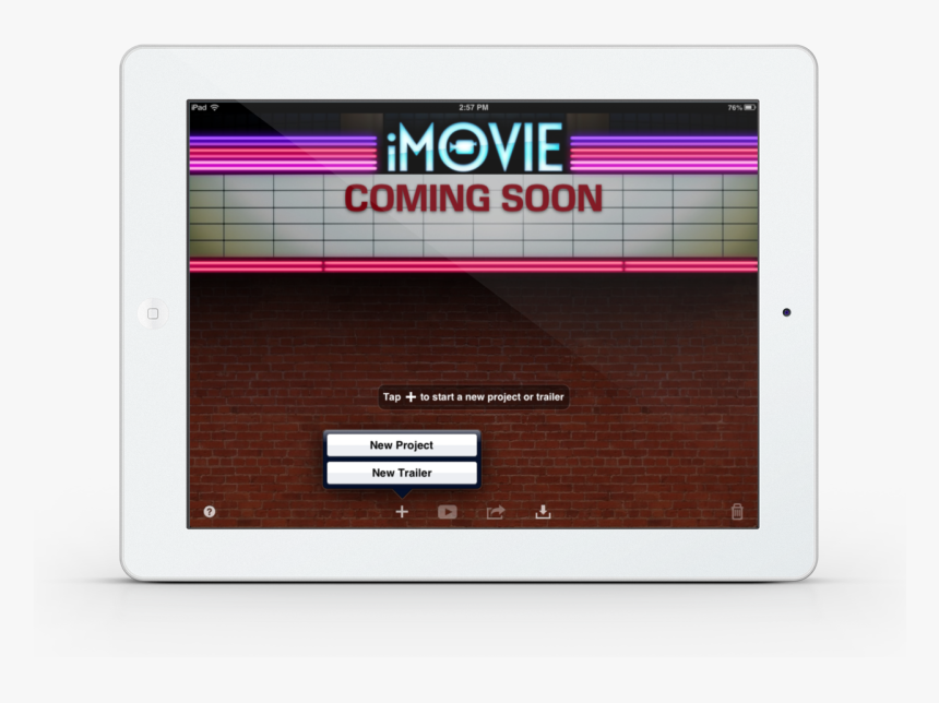 Imovie For Ipad, HD Png Download
