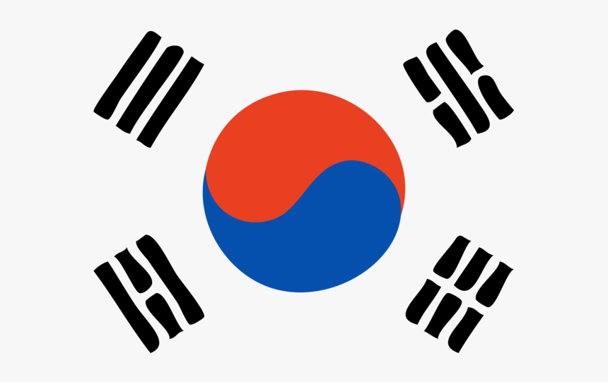 Outfit Korea Tumblr Couple - South Korea Flag, HD Png Download