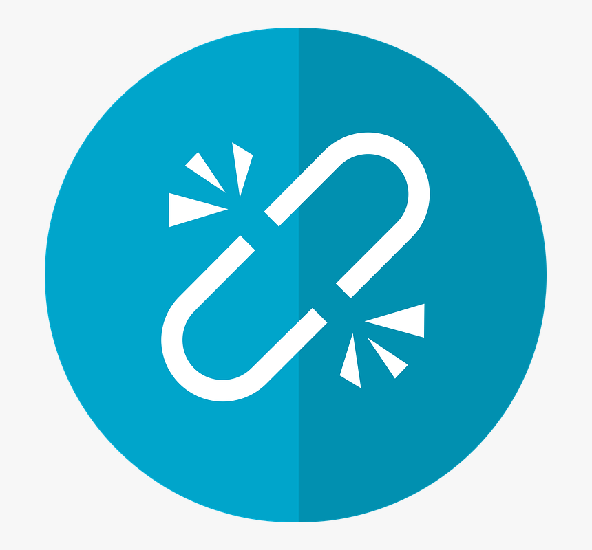 Broken Link, 404, Link Rot, Page Not Found - Market Leader Circle Icon, HD Png Download