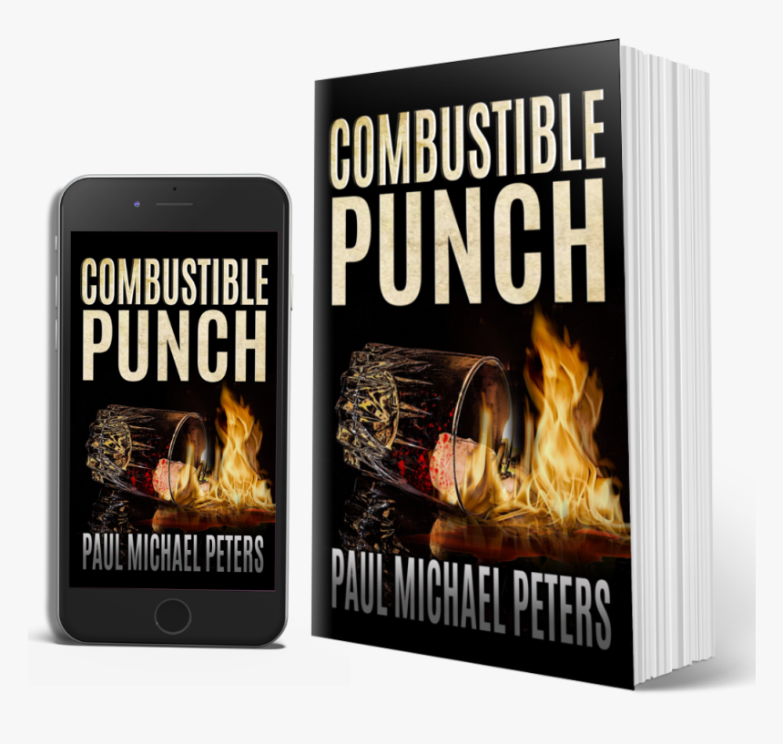 Flame Punch Audio Left Paperback Right - Paul Michael Peters, HD Png Download
