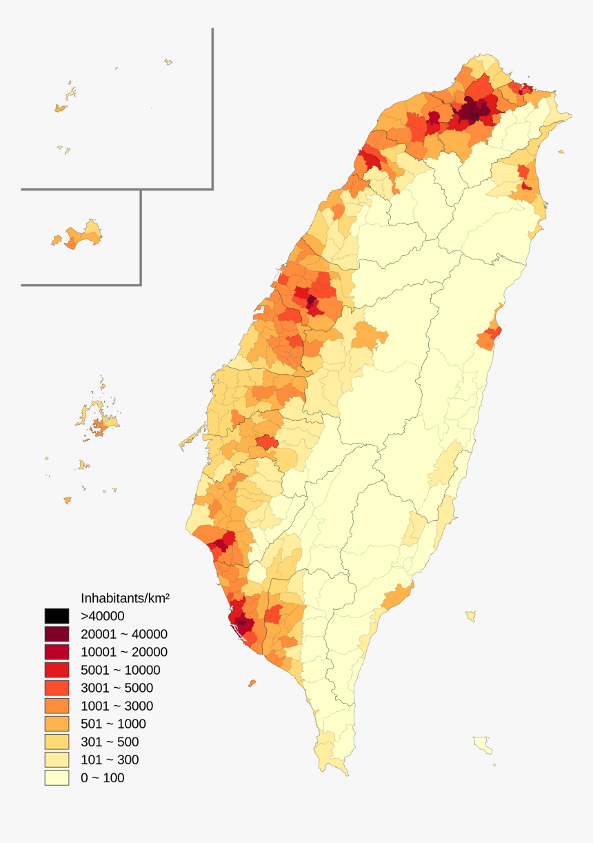 Taiwan Densité, HD Png Download