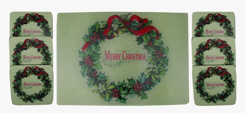 Clipart Christmas Wreath Png, Transparent Png