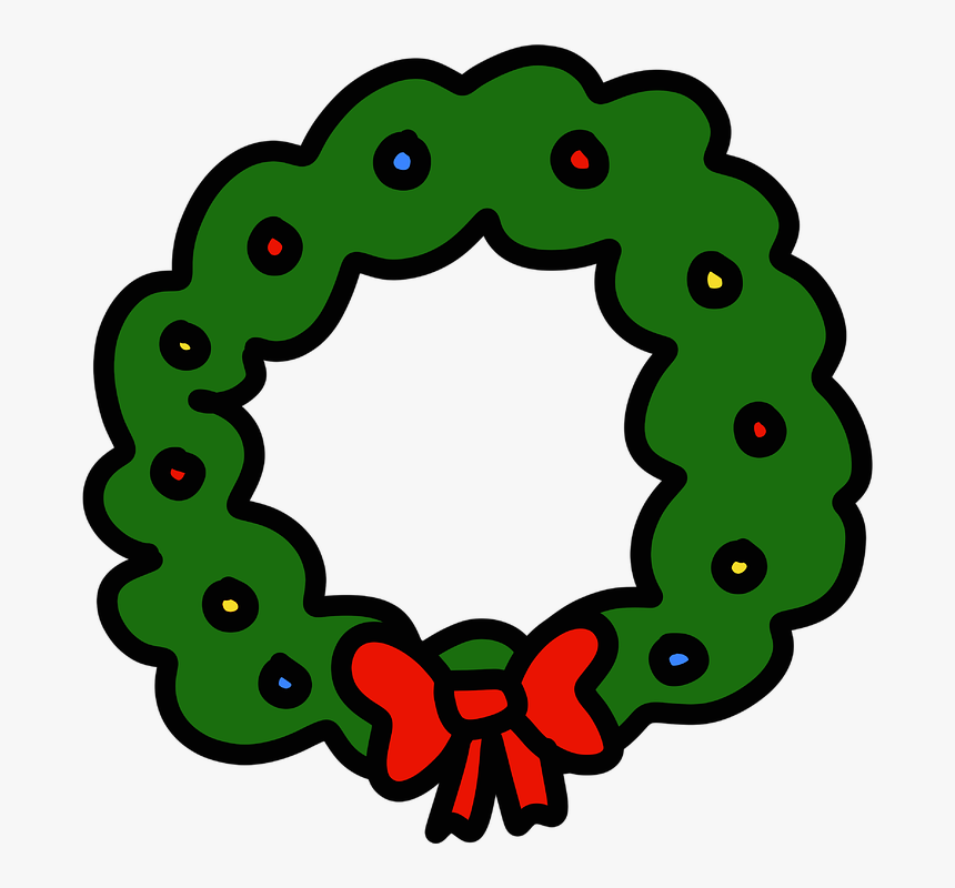 Christmas, Wreath, Advent, Holiday, Ornament, Xmas - Circle, HD Png Download