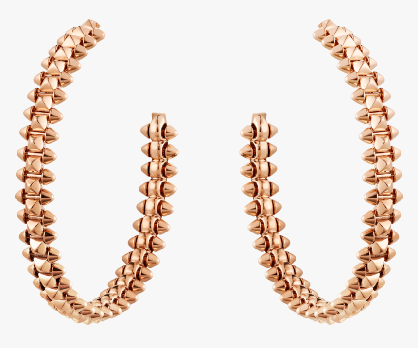 Transparent Earings Png - Clash De Cartier Earrings, Png Download