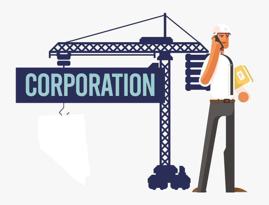 A Man Forming A Corporation In Nevada - Corporation, HD Png Download